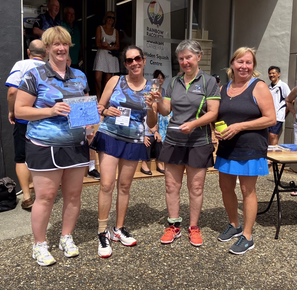 ACT Masters Squash 2023 ACT MASTERS TOURNAMENT RESULTS